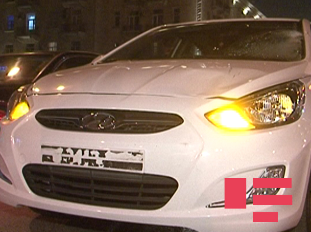 В Баку Hyundai насмерть сбил пьяного пешехода - ФОТО