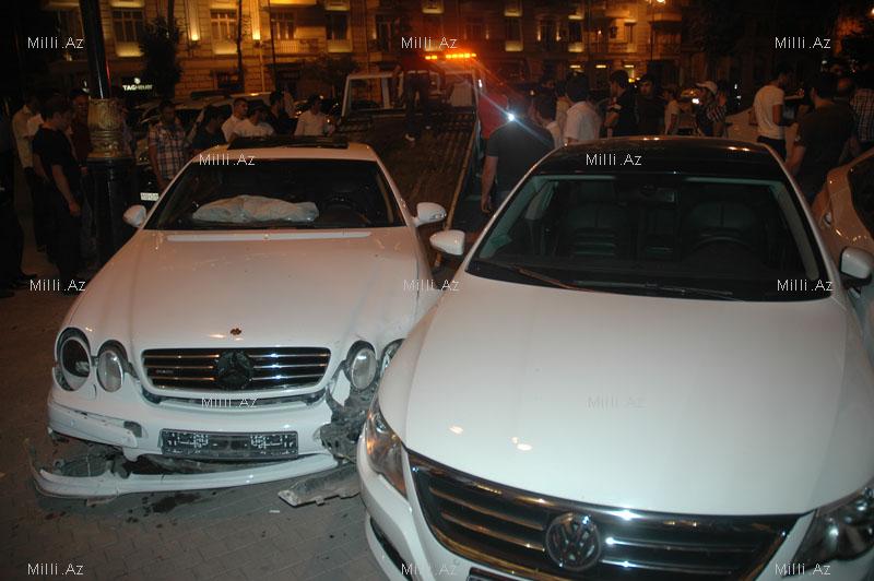 В центре Баку произошла цепная авария – ФОТО