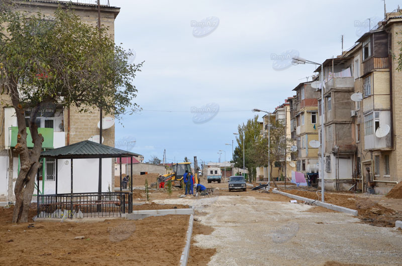 В Баку создаются образцовые дворы - ФОТО