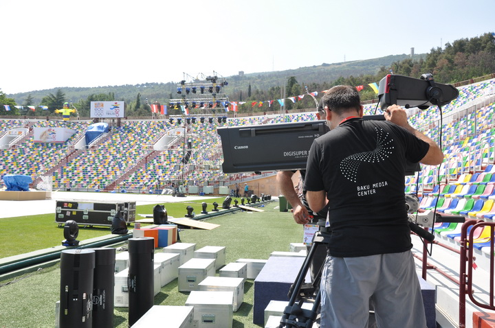 Олимпийский фестиваль в Тбилиси снимает азербайджанская компания - ФОТО