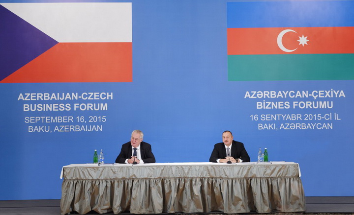 Президент Ильхам Алиев: "Отношения между Азербайджаном и Чехией носят стратегический характер" - ФОТО - ВИДЕО
