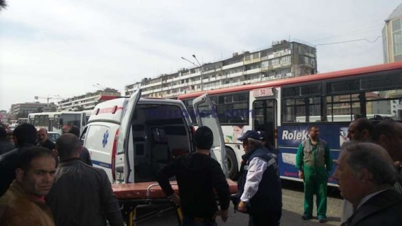 В Баку столкнулись два автобуса, есть пострадавшие - ОБНОВЛЕНО - ФОТО