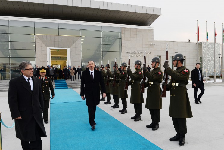 Завершился государственный визит Президента Ильхама Алиева в Турцию - ФОТО