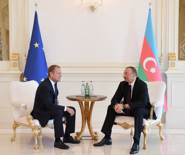 Президент Ильхам Алиев: "Саргсян - последний человек, который должен говорить о демократии" - ОБНОВЛЕНО - ФОТО - ВИДЕО