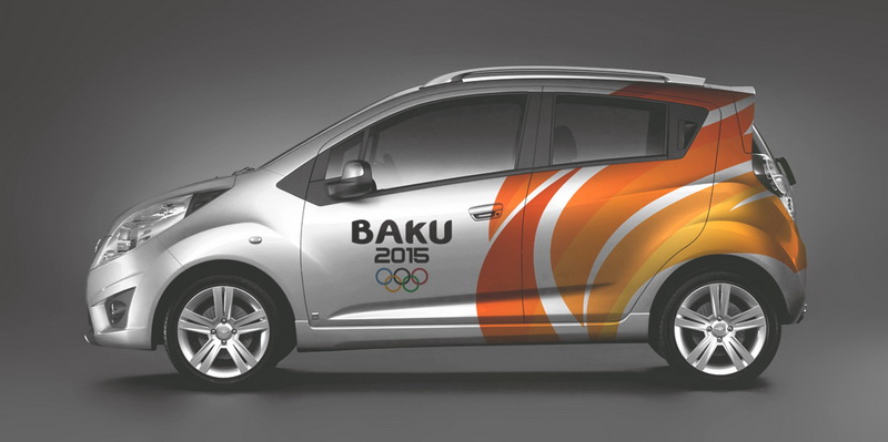 Девичья башня "в огне" как один из вариантов логотипа Европейских игр в Баку - ФОТО