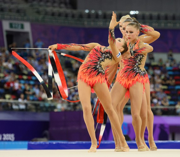 Евроигры в Баку: определились первые медалисты в художественной гимнастике - ОБНОВЛЕНО - ФОТО