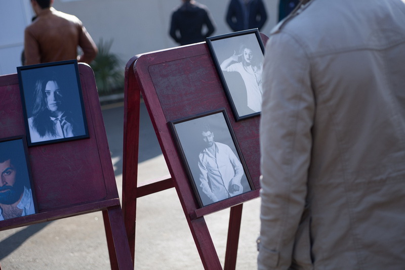 Лянкяранцам показали яркие образы людей на черном фоне - ФОТО