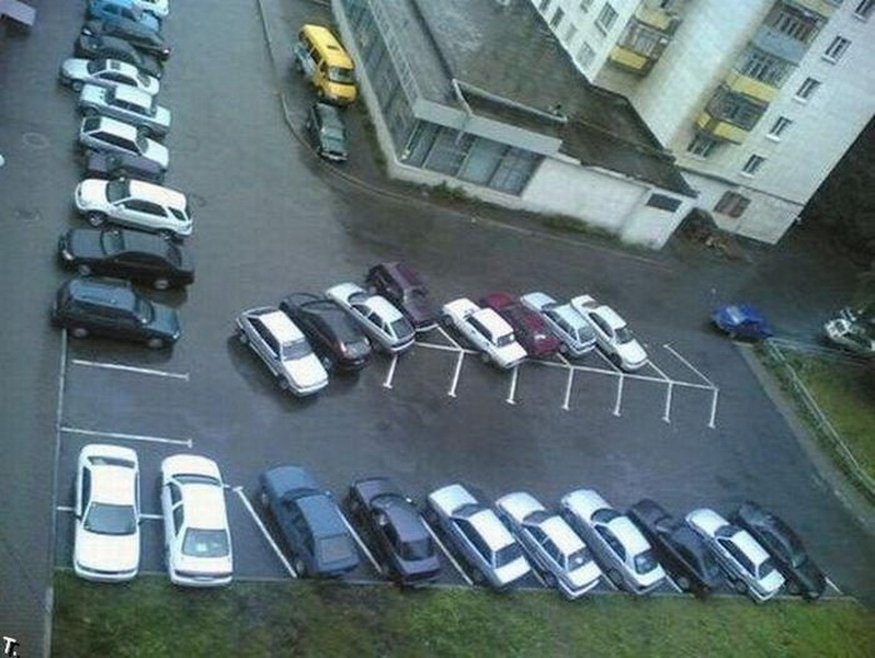 Самые неудачные парковки - ФОТОСЕССИЯ