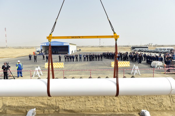 Президент Ильхам Алиев: ""Южный газовый коридор" будет приносить всем пользу, как минимум, на протяжении 100 лет" - ОБНОВЛЕНО - ФОТО