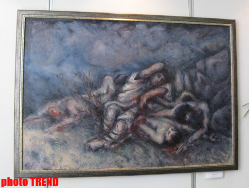 "20 лет без Ходжалы" - глазами азербайджанского художника - ФОТО