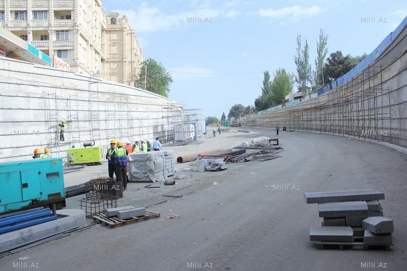 В Баку строят грандиозный дорожный узел – ФОТО