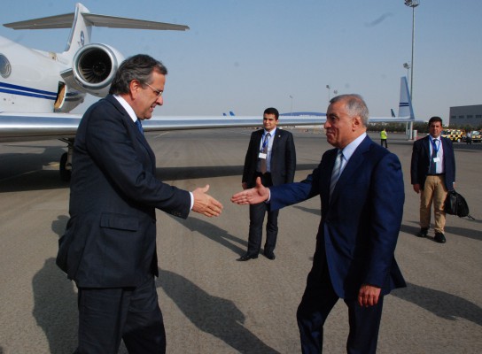 Состоялась встреча Президента Азербайджана и премьер-министра Греции в расширенном составе - ОБНОВЛЕНО - ФОТО