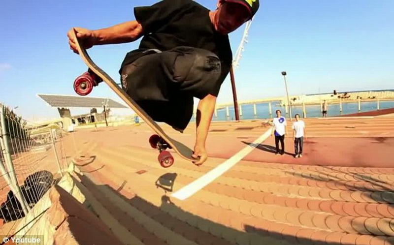 Безногий бразилец показывает немыслимые трюки на скейте – ФОТО - ВИДЕО