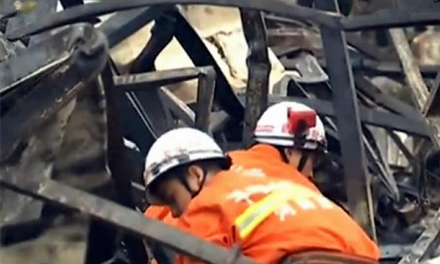 Мощный пожар в Китае, десятки погибших - ФОТО