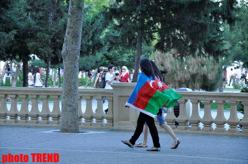 Баку празднует финал "Евровидения 2012" - ФОТО