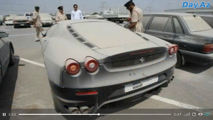 Брошенные автомобили Дубая - ВИДЕО