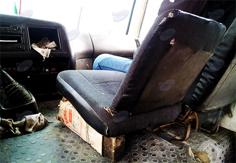 Водитель автобуса "исправил" пассажирское кресло - МОБИЛЬНЫЙ РЕПОРТЕР – ФОТО