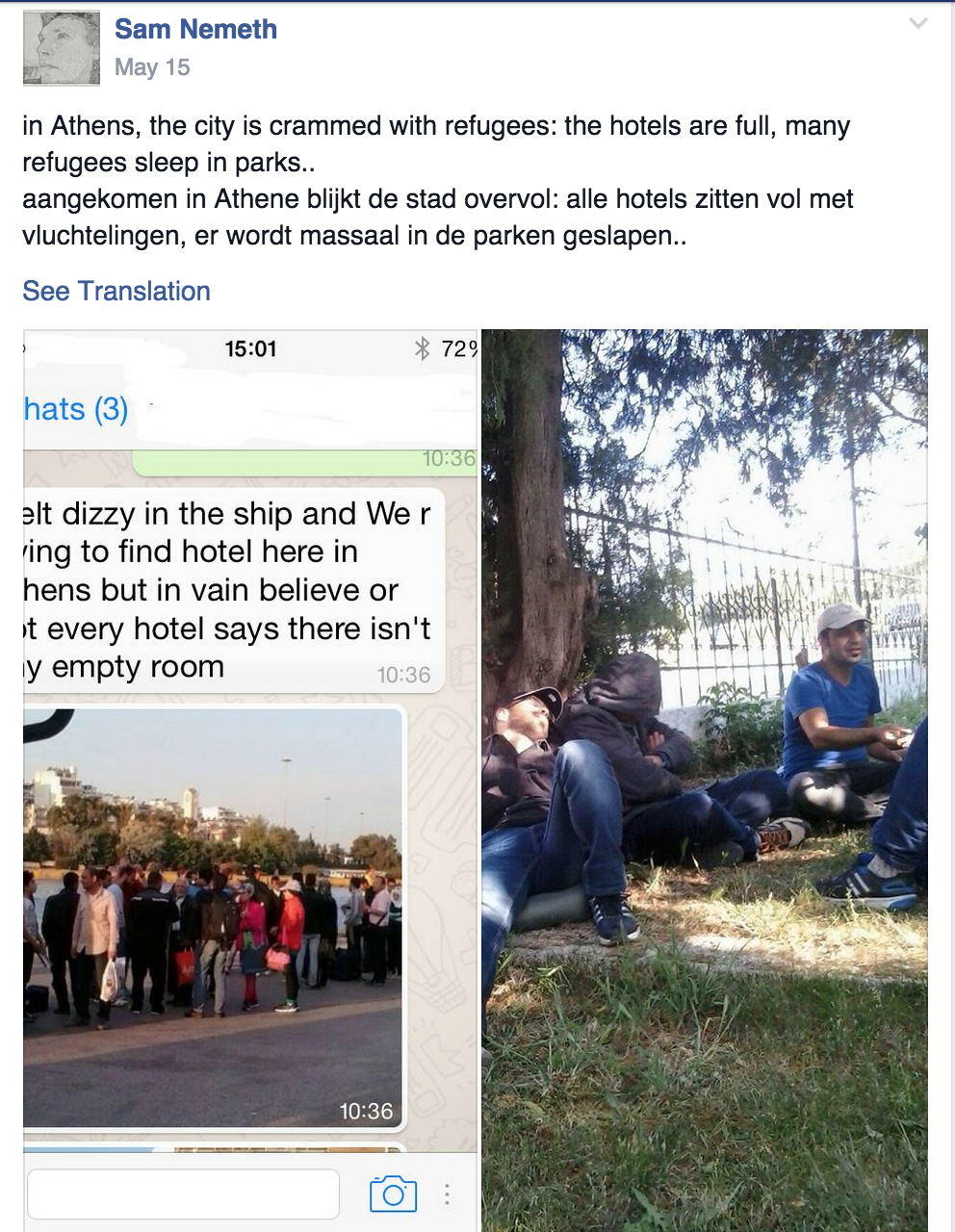 WhatsApp стал спасательным кругом для сирийских беженцев - ФОТО